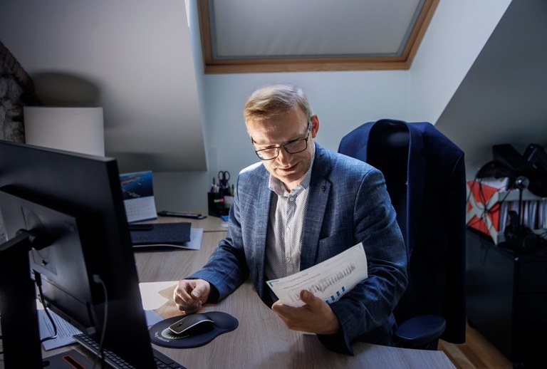 Estnisk fackledare Foto: Cata Portin