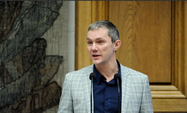 Sjúrður Skaale, færøsk medlem af det danske Folketing Foto: Johannes Jansson/Norden.org