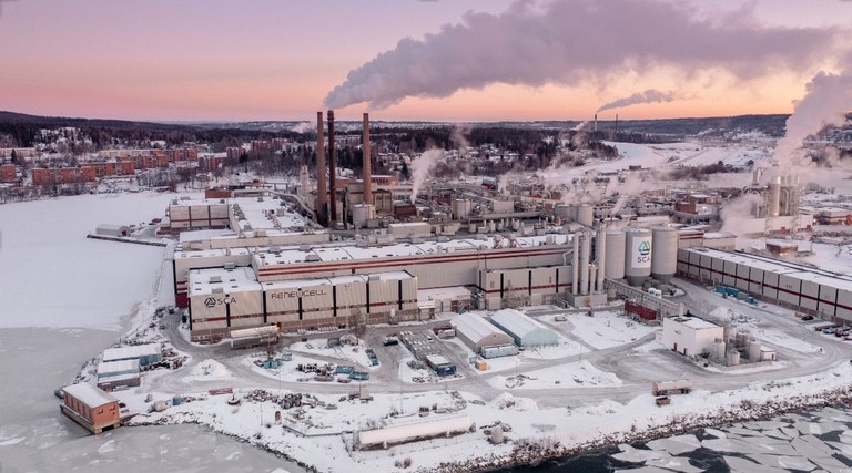 Ortvikens pappersbruk Foto: Henrik Bodin
