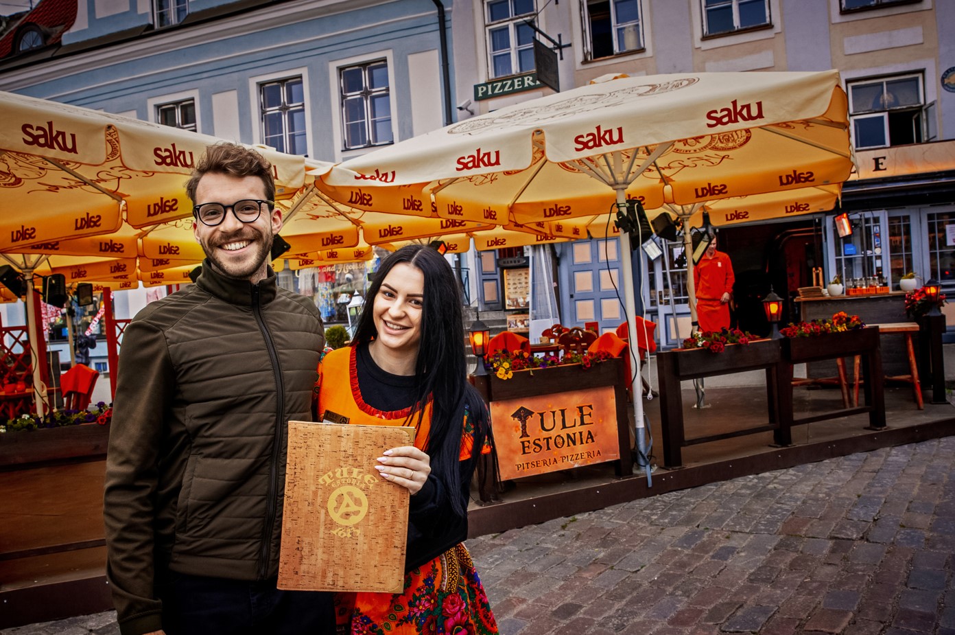 Pizza i Tallinn Foto: Cata Portin