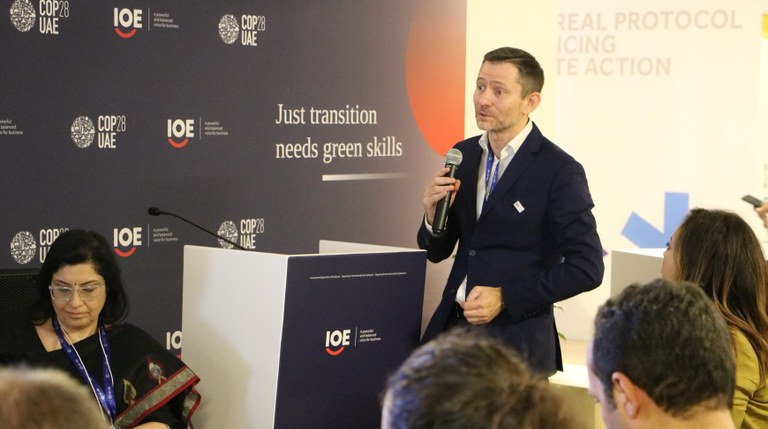 Roberto Suárez Santos, generalsekreterare i IOE Foto: IOE