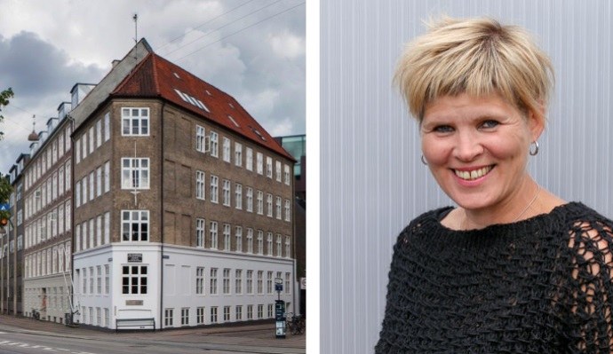 Islands hus i København og Halla Benediktsdóttir Foto: Islands hus