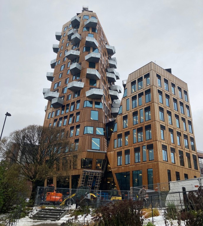 Trehus i Oslo Foto: Björn Lindahl