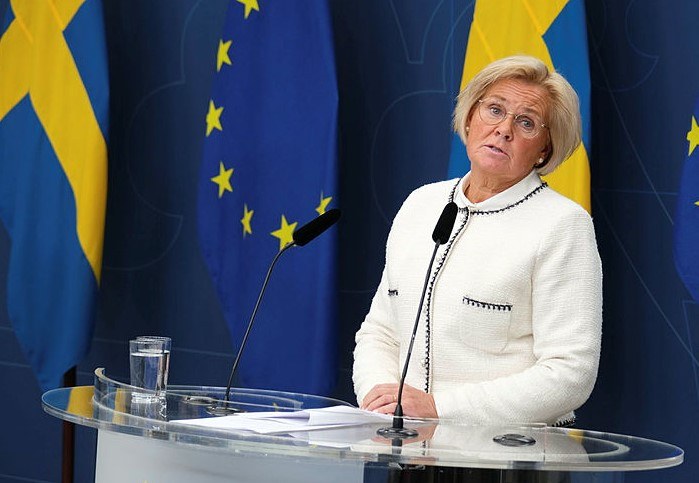 Petra Lundh, Rikspolischef Foto: Nadine Sohier/Regeringskansliet