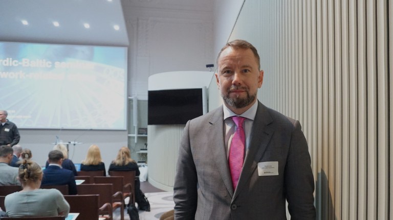 Renars Lusis, litauiska arbetstilsynet Foto: Gunhild Wallin