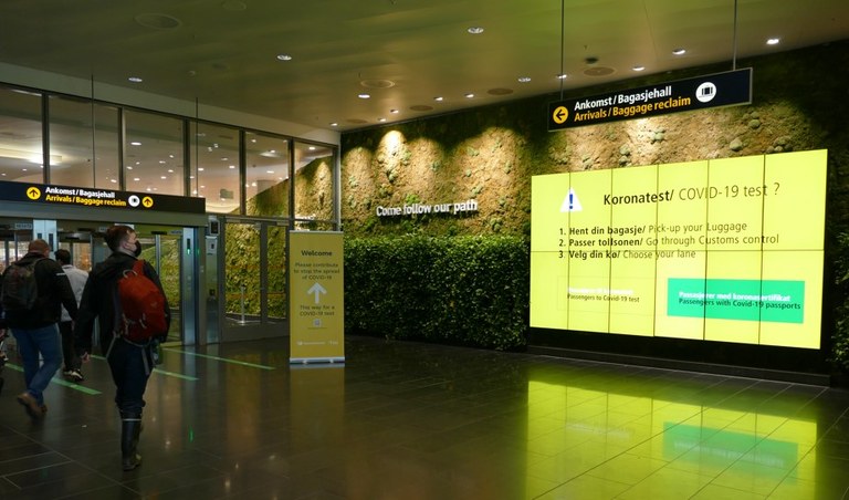 coronatest Foto: Björn Lindahl