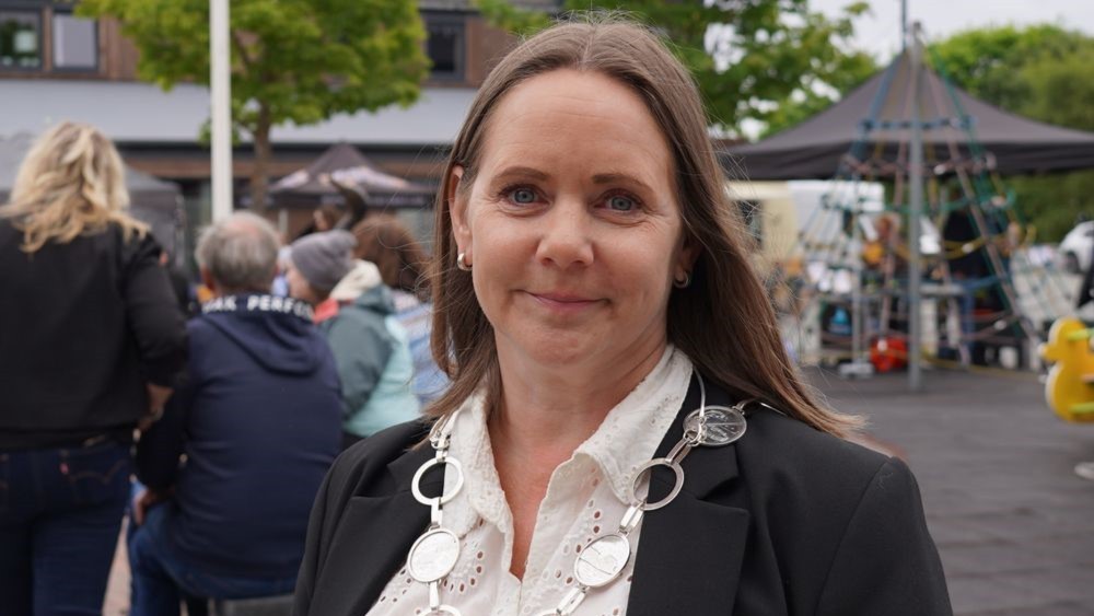 Kristin  Strømskag, ordfører Frøya, Foto: Bjørn Lønnum