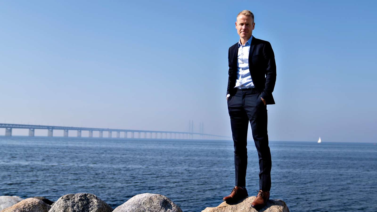 Linus Eriksson, vd for Øresundbrua