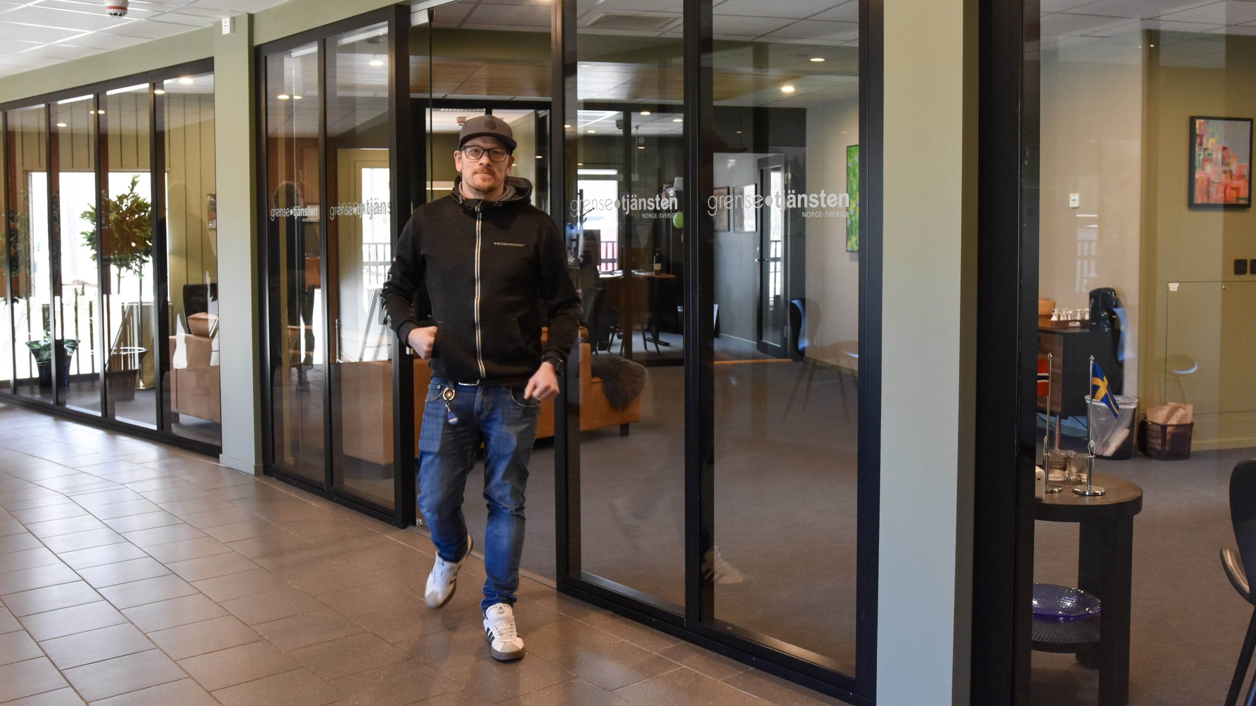 Oskar Danielsson, Grensetjänsten Norge-Sverige, foto: Line Scheistrøen Oskar Danielsson, Grensetjänsten Norge-Sverige, foto: Line Scheistrøen