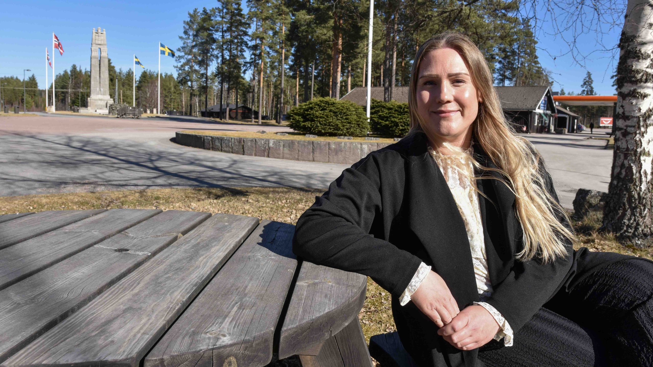 Sofia Krogh, norsk-svensk grensearbeider, sykepleier, foto: Line ScheistrøenTema: Grensehinder, april 2025