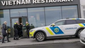 Politi, vietnamesisk restaurant, Island, arbeidslivskriminalitet, Foto: Arnar Þórisson, RÚV